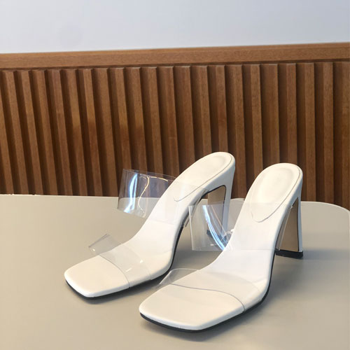 Clear heel
